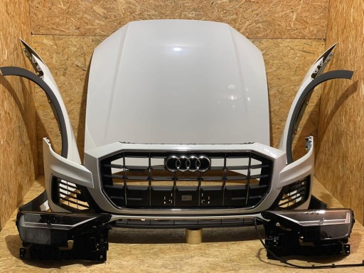 БАМПЕР AUDI Q8 4M8 2018 В КОМПЛЕКТЕ - ОРИГИНАЛЬНОЕ СНЯТИЕ