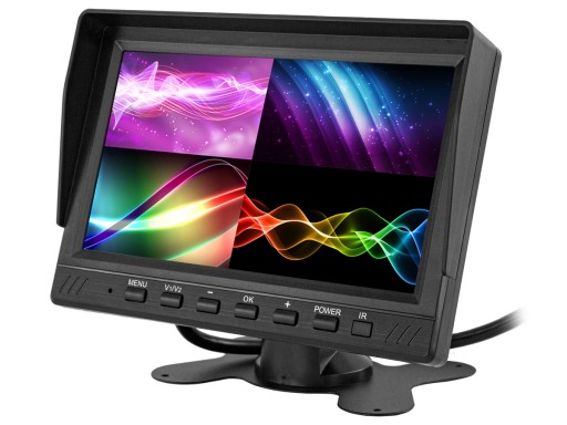 Монитор рекордер автомобиля ЛКД 7 дюймов 12/24В