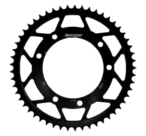 RFE-1131:53-BLK - Зірочка SPX 53 GILERA RCR SMT DERBI R-DRD BLACK 50