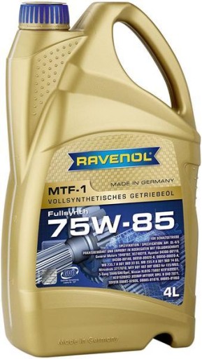 Ravenol mtf-1 75w85 api gl-4/5 г мерседес 4л