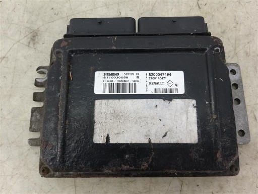 Комп'ютер контролер двигуна renault scenic i 1.6b 16v 2001-2003 8200047494