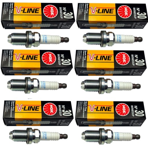 V-LINE/30 - 6x свічок запалювання ngk v-line 30 bkr6equp bmw porsche
