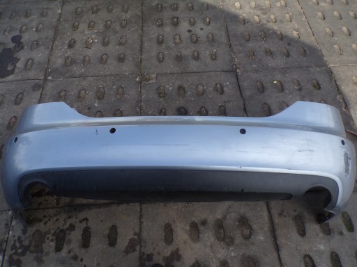 bumper rear rear part AUDI A6 C6 sedan sensors PRKOWANIA colour LY7H