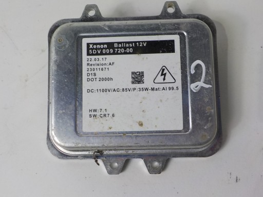 OPEL INSIGNIA A Centralina XENON 5DV009720-00