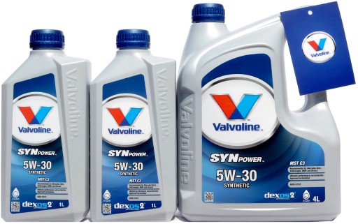 SYNPOWER MST C3 5W30 motor oil 4L, Valvoline