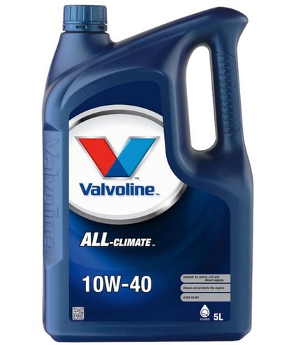 Масло Valvoline All Climate 10W40 5 л allclimate