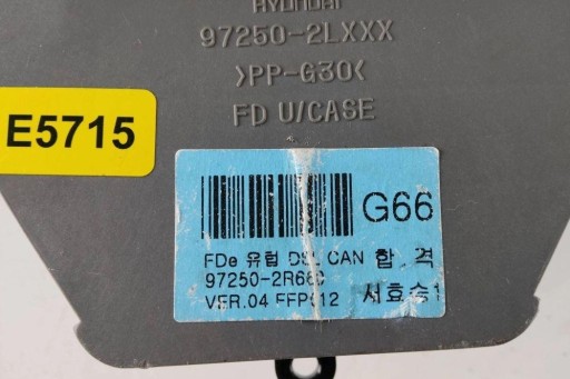 Інші модулі hyundai i30 coupe 972502r660 1.11l дизель 81kw 2009р.