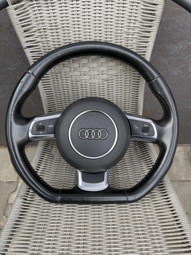 AUDI TT 8J A3 8P LIFT lenkrad MULTI S-LINE 8J0419091B KOMPLET Z AIRBAG !