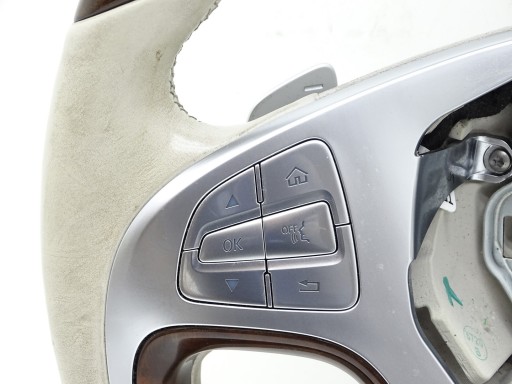 volan MULTI JASNA koža s mjenjačem drvo+ MERCEDES S W222 A2224605503