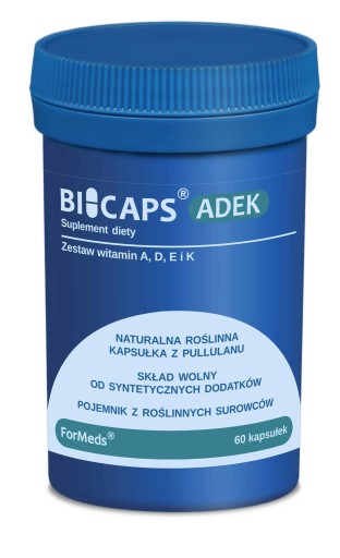 VÝŽIVOVÝ DOPLNOK FORMEDS BICAPS ADEK 60 KAPSÚL