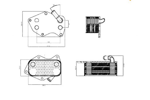 31331/ZAW - МАСЛООХОЛОДЖУВАЧ NRF VOLKSWAGEN BEETLE 2.5 11-