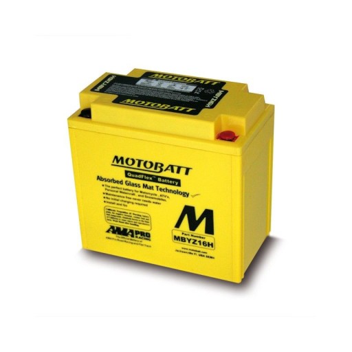 АККУМУЛЯТОР MOTOBATT MBYZ16H 12V 16.5 AH / 240A L+