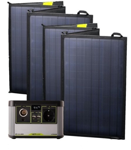KIT 2x11920 + 22080 - Солнечная батарея для экспедиции 4x4 230V 0.12 kw синус