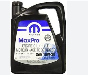 MOPAR OIL 10W30 5L USA JEEP CHRYSLER DODGE
