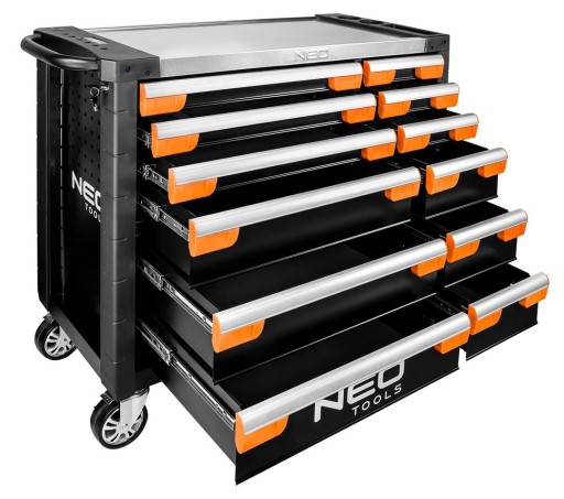 ШКАФ ДЛЯ МАСТЕРСКОЙ PRO, 12 ЯЩИКОВ 84-225 NEO