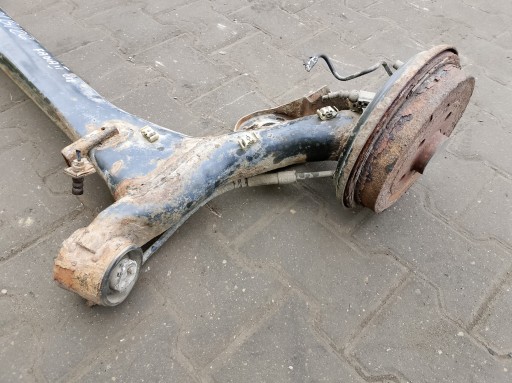 suspension beam axis rear part rear SKODA FABIA II 2 1.4 TDI