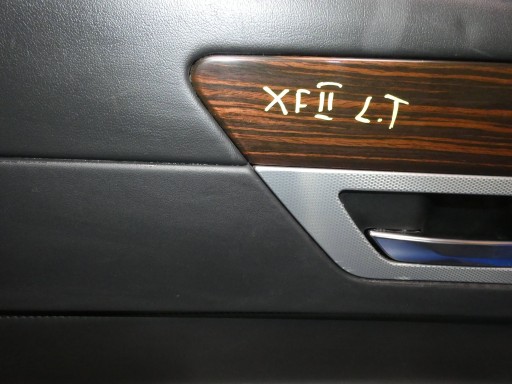 JAGUAR XF II X260 side upholstery door left rear part rear