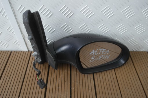 SEAT ALTEA 05-15 5P0 Spiegel rechts 5-PIN EUROPA OE