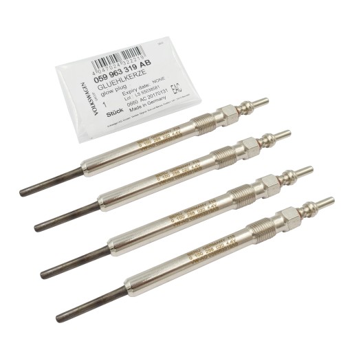 4× свеча накаливания volkswagen oe 059963319ab