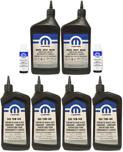 Mopar 75w140 4l + 2 x lsd + nv245/nv247/nv249 2l