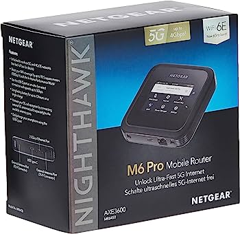 Routeur 5G mobile Nighthawk M6 Pro WiFi 6E - MR6450 – NETGEAR