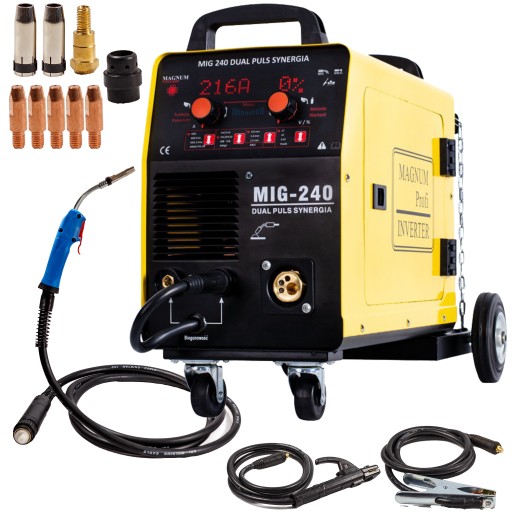 ЗВАРЮВАЛЬНИЙ АПАРАТ MIGOMAT MAGNUM MIG 240 DUAL PULS SYNERGIA