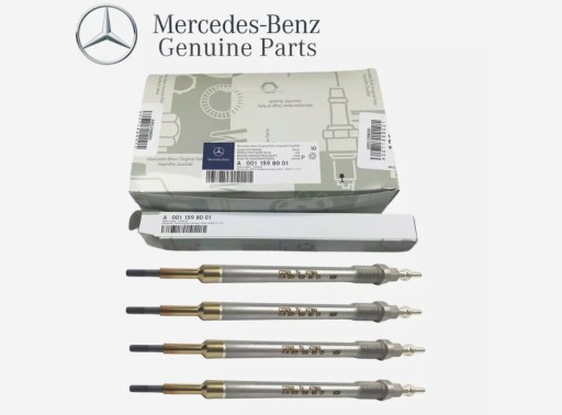 4 свечи накаливания mercedes-benz abces gls gle gla cla cdi a0011598001