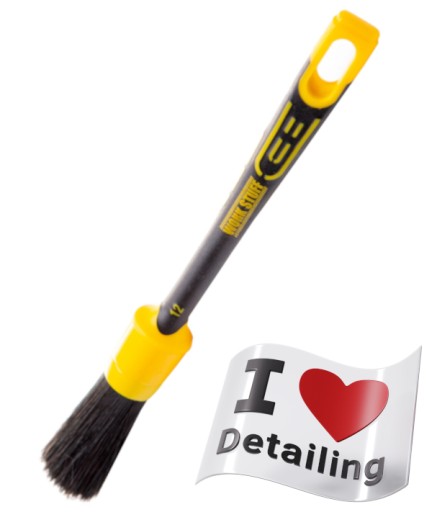 Материал работы детализация кисти резиновый черный 24 мм