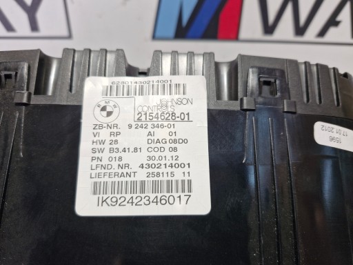 BMW X1 E84 3 E90 E91 dials dials DIESEL EUROPA 9242346