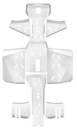 КПЛ. Защита шасси Polaris Sportsman 570