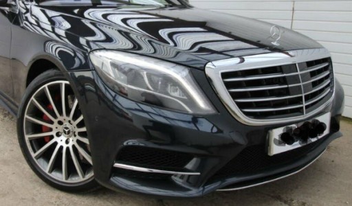 W222 S350 AMG ПЕРЕДНИЙ ПОВНИЙ КАПОТ БАМПЕР AMG ЛАМПИ