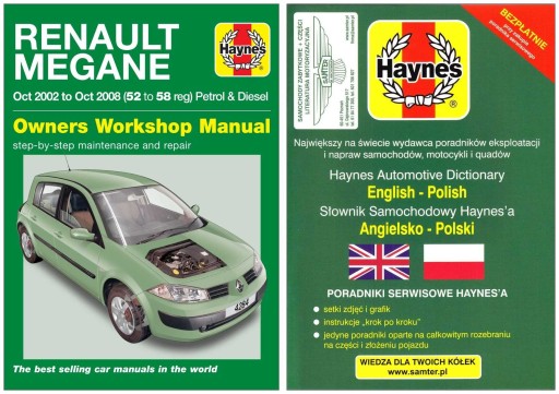 Renault Megane 2002-2008 руководство по ремонту Haynes