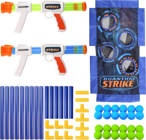 НАБІР ДИТЯЧОГО ПІННОГО ПІСТОЛЕТА 24 М'ЯЧІ