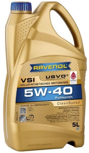 RAVENOL VSI 5W40 CLEANSYNTO SN/CF A3/B4 5л