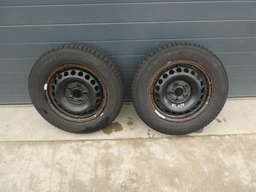 2X wheels discs tyres 7H0601027D VW T5 T6 215/65/R16C 2014R