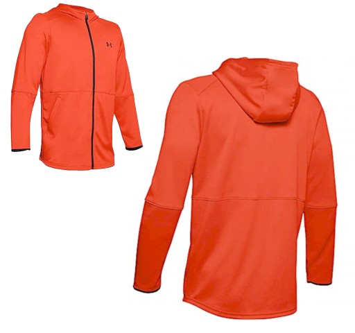 Under Armour Bluza z Kapturem Zapinana Loose WarmUp 1345259856 L