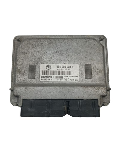 control unit of the engine SKODA Fabia and 1,2 03E906033F
