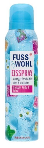 Fusswohl Chladivý sprej dezodorant antiperspirant na nohy 150ml