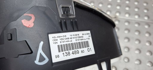 dials 9813848980 PEUGEOT 208 LIFT 1.6 EHDI 2016