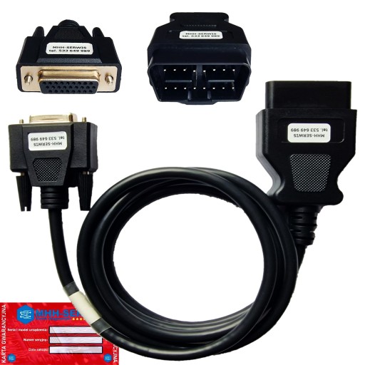 OBD II КАБЕЛЬ ДЛЯ TEXA MULTIHUB 3909605