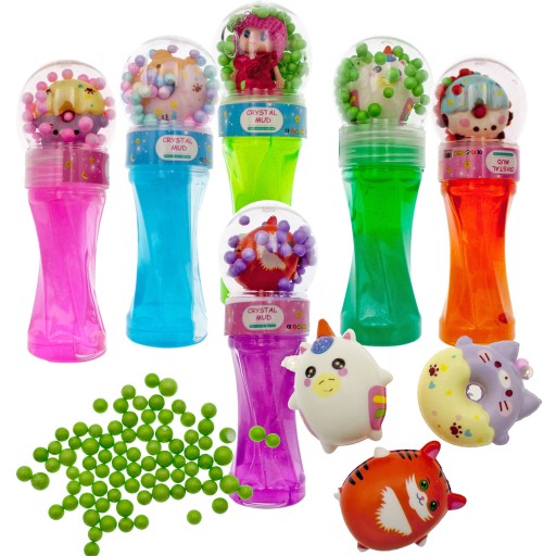 КОЛЬОР СЛІЗУ GLUTE СЕНСОРИЧНА МАСА + SQUISHY