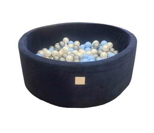 Манеж для сухого басейну, 200 м'ячів, темно-синій оксамит