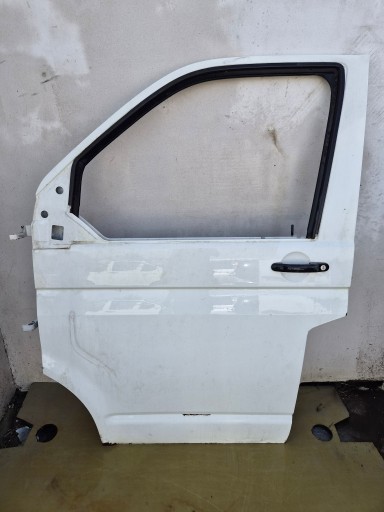 door front left VW T5 T5 LIFT front kierowca/ driver´s biale