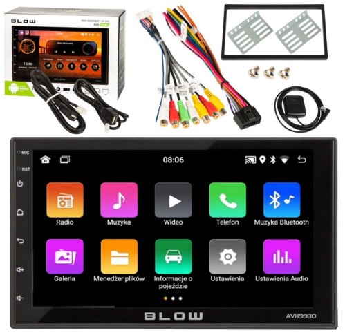 AVH9930 7 - Радио 2DIN GPS навигация ЕС Android Bluetooth WiFi