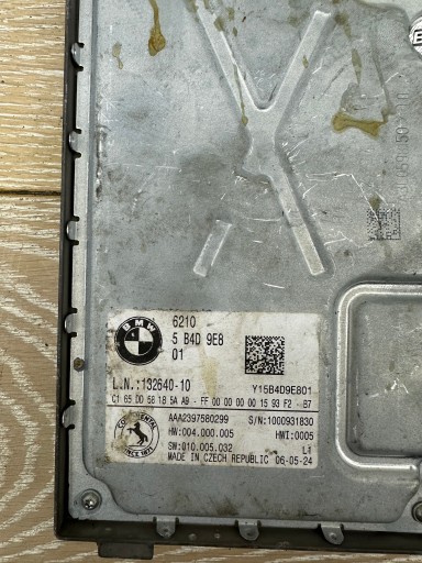 BMW G20 G05 G06 G07 G70 module control unit of the dial 5B4D9E9