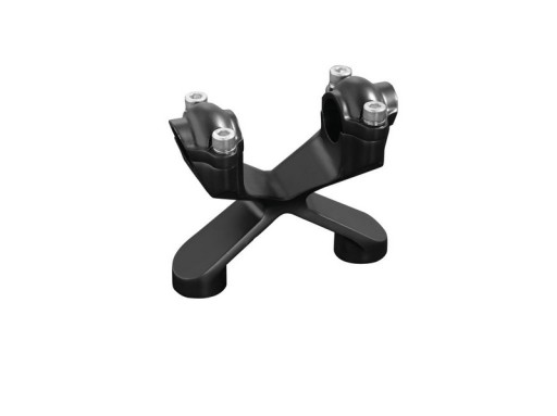 56-062B - Кріплення на кермо хрест Чорний 25 мм