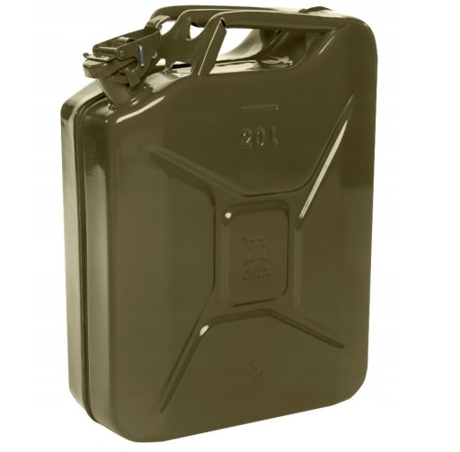 СТАЛЬНАЯ ТОПЛИВНАЯ КАНИСТРА 20L BITUXX ROPA БЕНЗИН