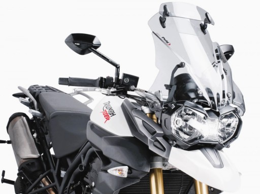 800/XC - Вітрове скло TURYST PUIG TRIUMPH TIGER 800 / XC 11-17 дефлектор прозорий колір.