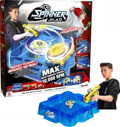 БОЙОВИЙ НАБІР SPINNER MAD ARENA DELUXE SILVERLIT