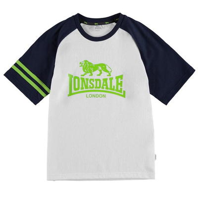 Lonsdale chlapčenské tričko biele r 11-12 rokov